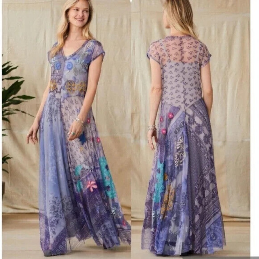 NWT JOHNNY WAS biya allegra dress Size M